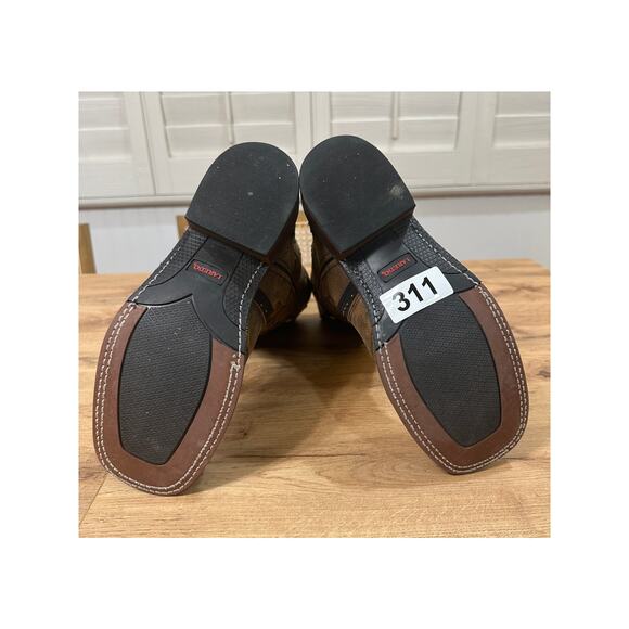 Laredo Women's Bouquet Western Performance Boots Brown Leather Sz 8 Lightly Worn - Picture 11 of 16